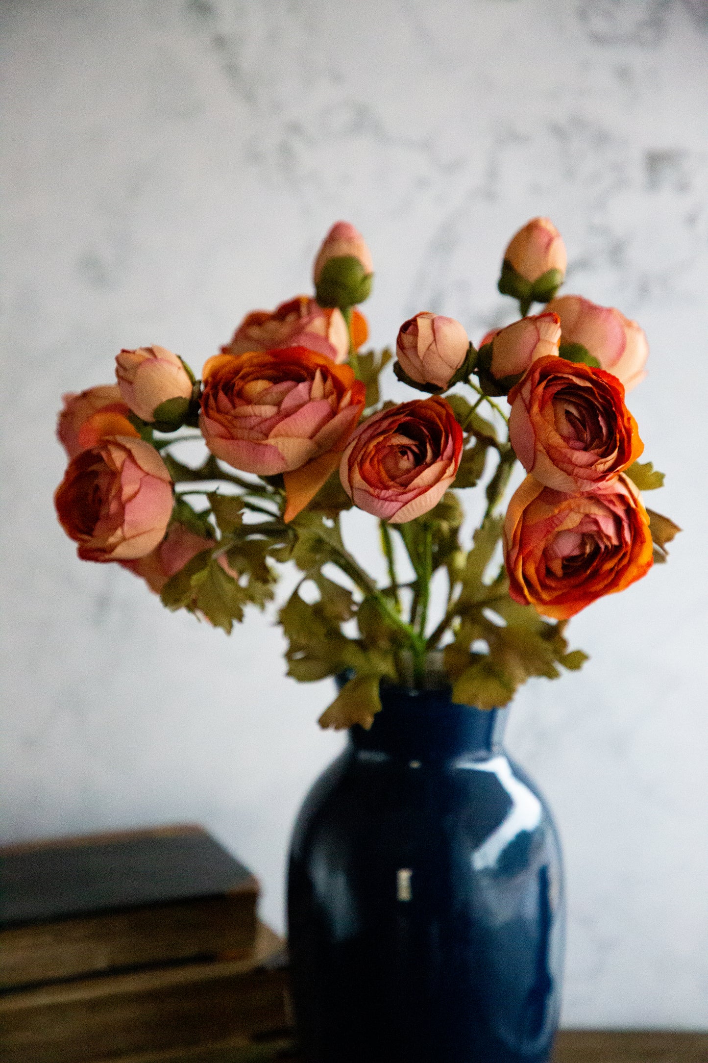 Ranunculus - Orange 17"