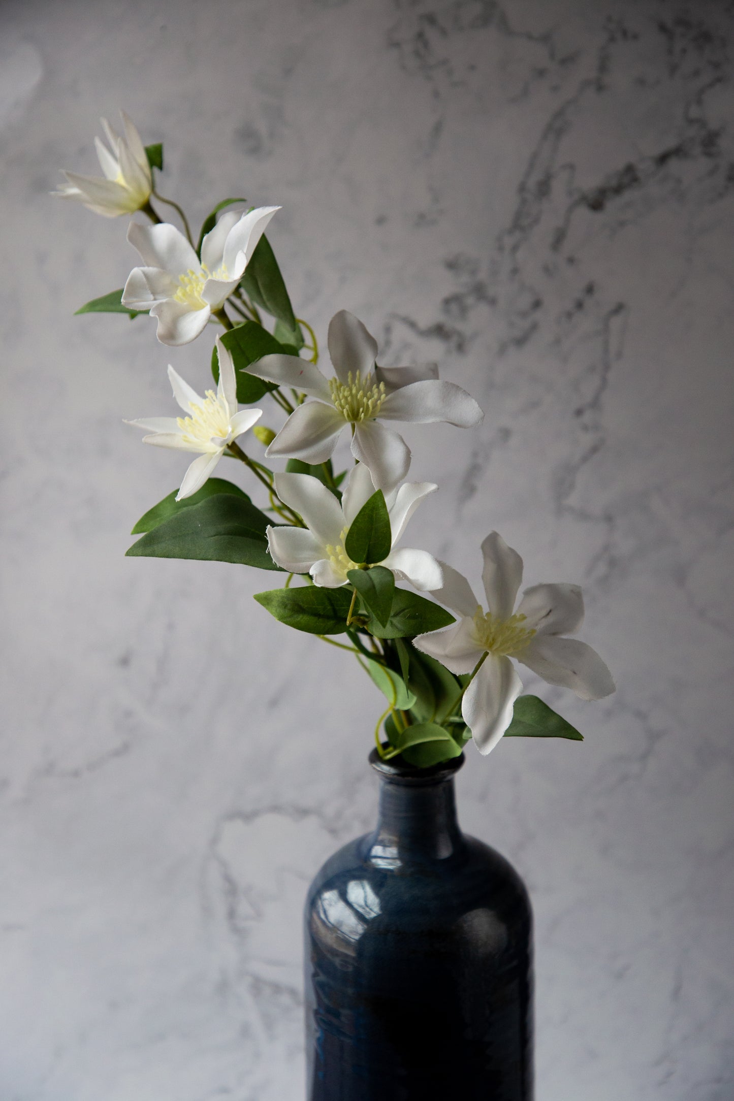 White Clematis Spray