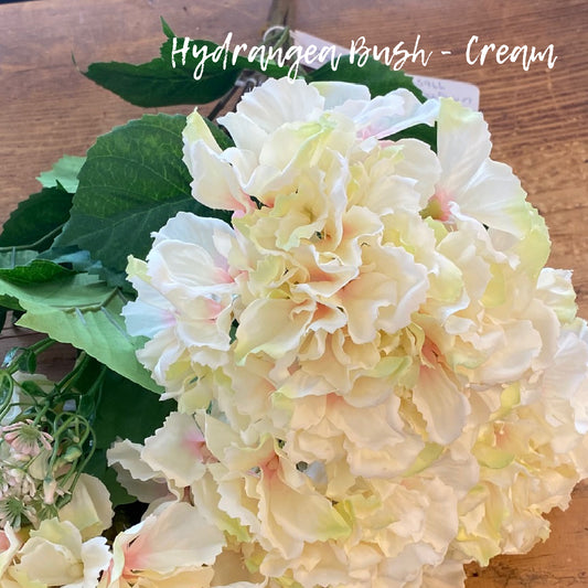 Hydrangea Bush - Cream 23"
