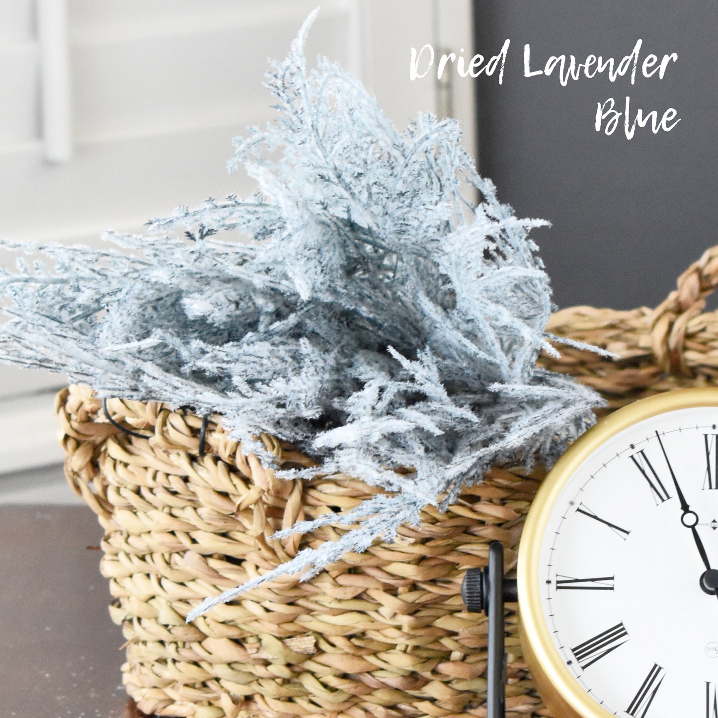 Dried Lavender  Bundle - Heather Blue 16.5"