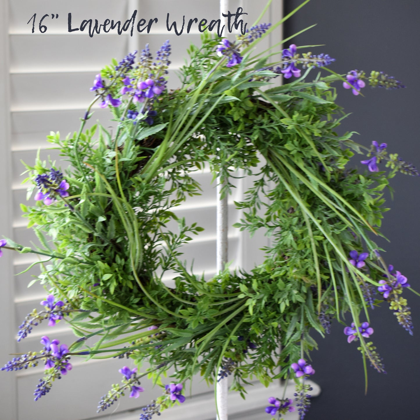 Lavender Wreath