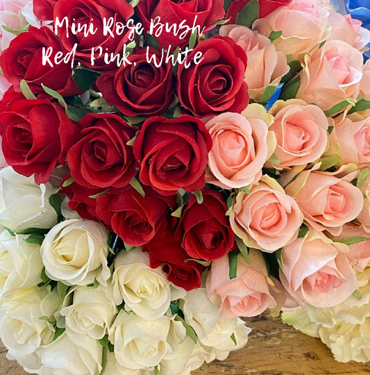 Rose Mini Bundle - Red, Pink, & White