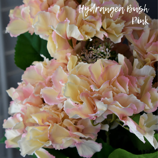 Hydrangea Bush - Pink 23"