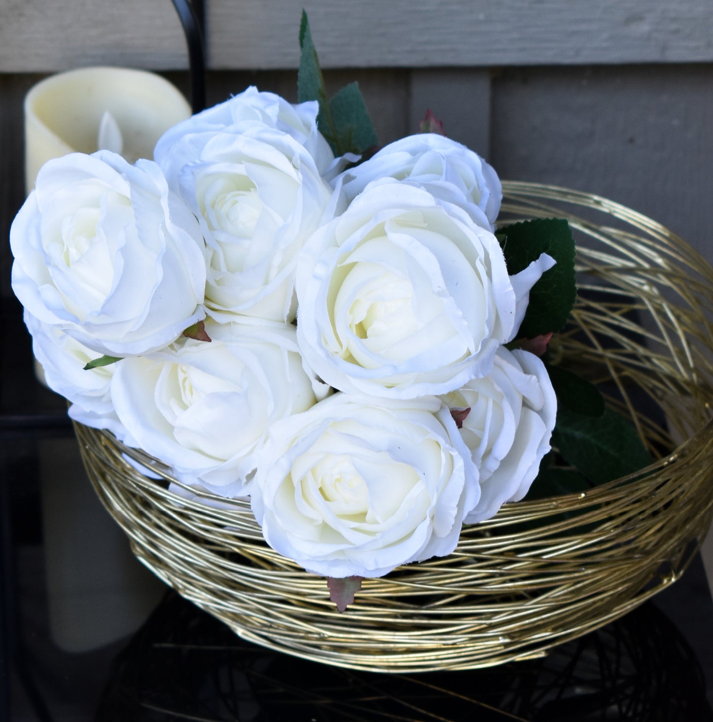 Rose Bush - White