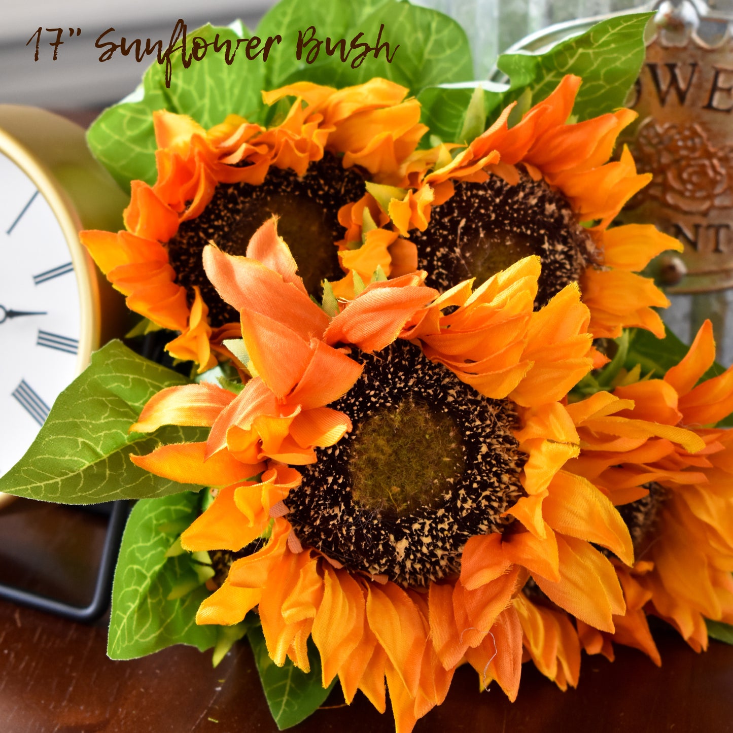 Sunflower Orange 17"