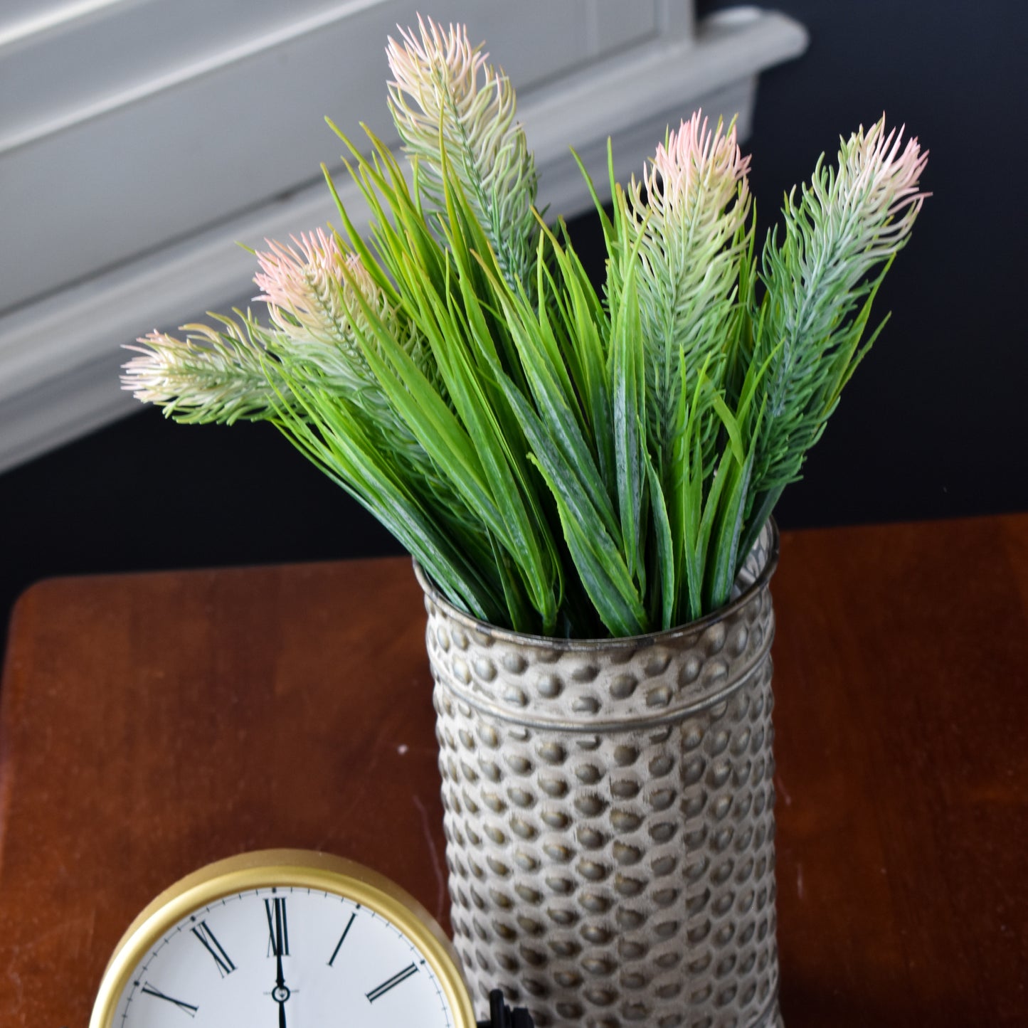 Thistle Grass Bush - Pink Tip