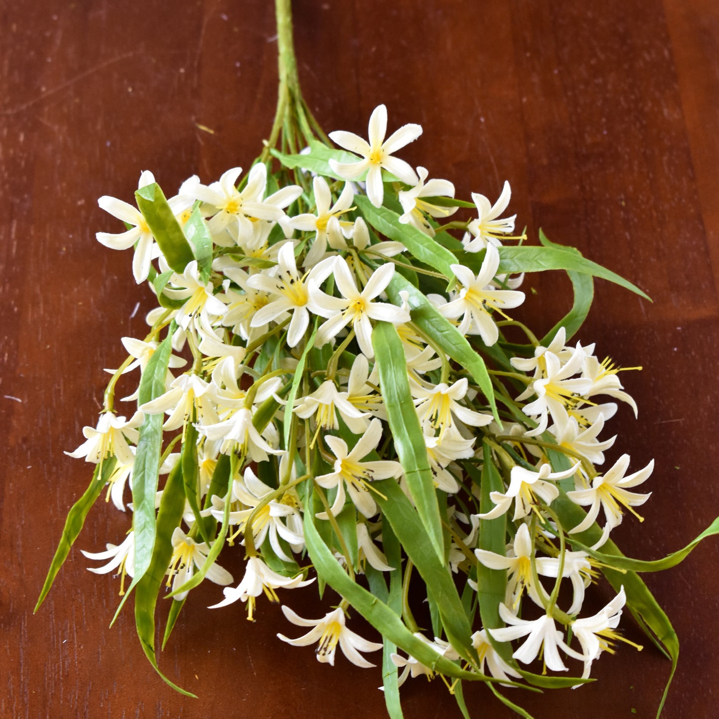 White Mini Lily Bush - White